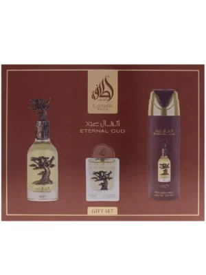 Lattafa PRIDE ETERNAL OUD EDP 100ml + EDP 20ml + DEO 200ml